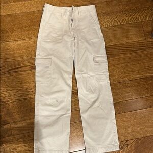 Abercrombie Kids Girl’s light Khaki  Cargo Pants size 13/14 Long